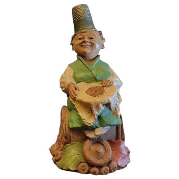 Tom Clark Vintage "Countess" Thimble Gnome Figurine SIGNED NC Cairn Studio - Picture 2 of 9